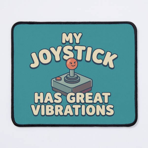 Item preview, Retro Gaming My Joystick Has Great Vibrations Funny designed and sold by Amir Faysal.