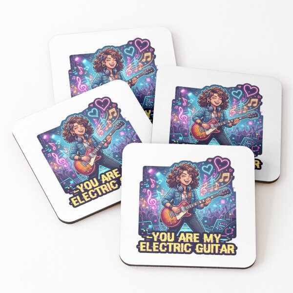 Item preview, You Are My Electric Guitar Music Sticker designed and sold by Imaginarium of Chaos falcon88 .