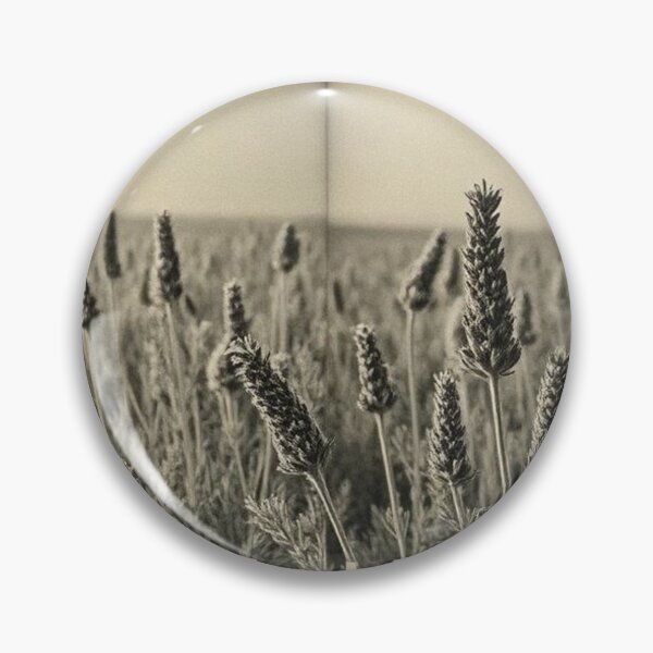 Item preview, Lavender Field in Black and White Vintage Photograph Style designed and sold by RAISC.