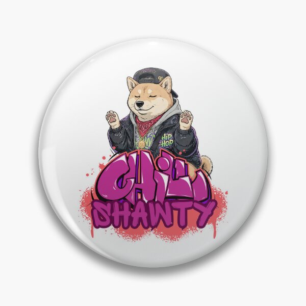Item preview, Chill Shawty | Hip Hop Shiba Inu | 90s Streetwear Dog | Relax Shawty designed and sold by Neurospicy Trolls.