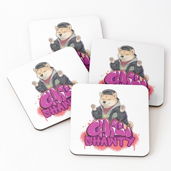 Item preview, Chill Shawty | Hip Hop Shiba Inu | 90s Streetwear Dog | Relax Shawty designed and sold by Neurospicy Trolls.
