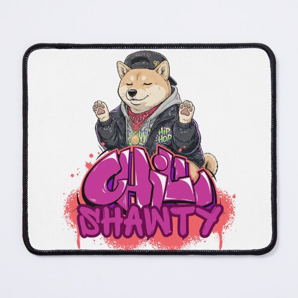 Item preview, Chill Shawty | Hip Hop Shiba Inu | 90s Streetwear Dog | Relax Shawty designed and sold by Neurospicy Trolls.
