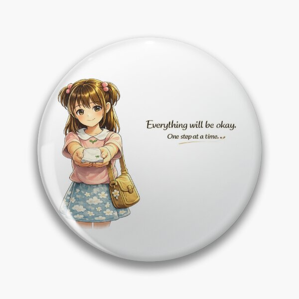 Item preview, Everything Will Be Okay – One Step at a Time designed and sold by Happyfreedom.