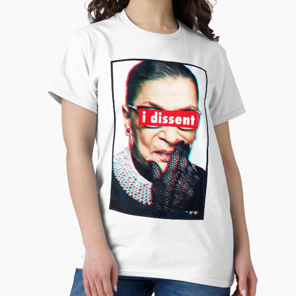 Item preview, Ruth Bader Ginsburg I Dissent 3d designed and sold by Thelittlelord.