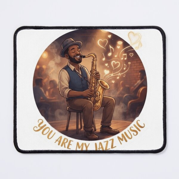 Item preview, You Are My Jazz Music Sticker designed and sold by Imaginarium of Chaos falcon88 .