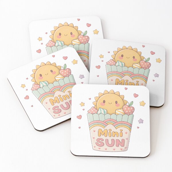 Item preview, Snack-Sized Sunshine Cute Pastel Sun designed and sold by KHCreativeLab.