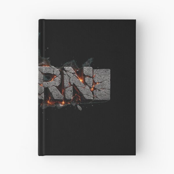 Item preview, BURN Art: Flaming Stone & Volcano Fire Design designed and sold by Bhinfy.