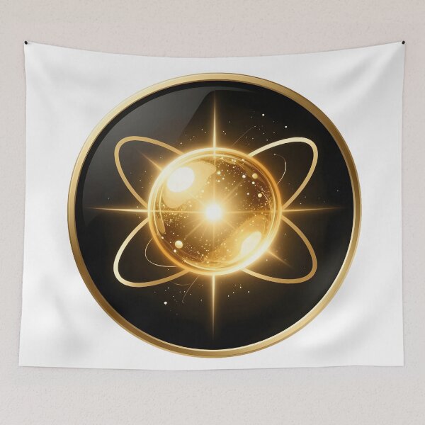 Item preview, Golden Photon | Luxury Physics Symbol designed and sold by simaso.