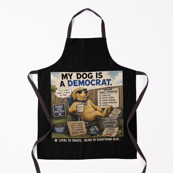 Item preview, My Dog is a Democrat, Funny Political, Sarcastic T shirts for Everyone designed and sold by OlaZ12.