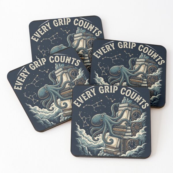 Item preview, Every Grip Counts – Octopus Knowledge and Exploration Artwork designed and sold by Dogandesighn.