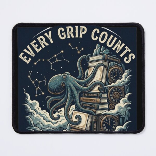 Item preview, Every Grip Counts – Octopus Knowledge and Exploration Artwork designed and sold by Dogandesighn.