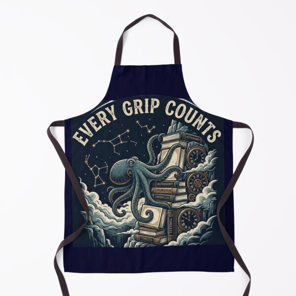 Item preview, Every Grip Counts – Octopus Knowledge and Exploration Artwork designed and sold by Dogandesighn.