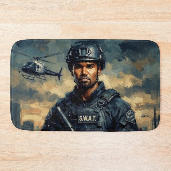Item preview, S.W.A.T.: Action Crime Drama Tactical Tribute Art Poster designed and sold by Art's Diner.