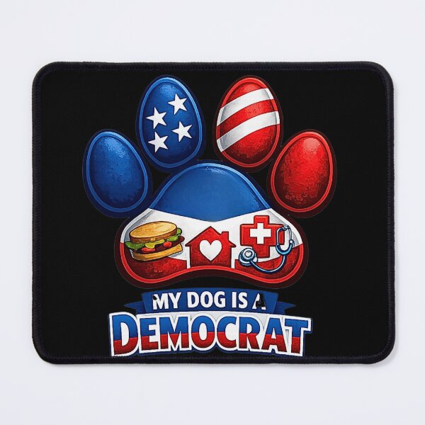 Item preview, My Dog is a Democrat designed and sold by FANTASYoDarknes.