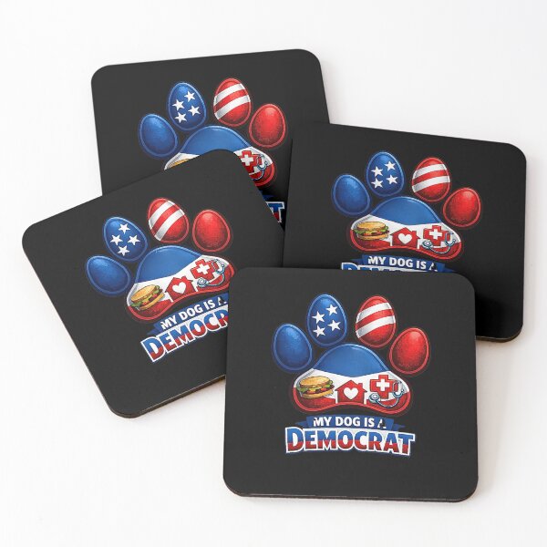 Item preview, My Dog is a Democrat designed and sold by FANTASYoDarknes.