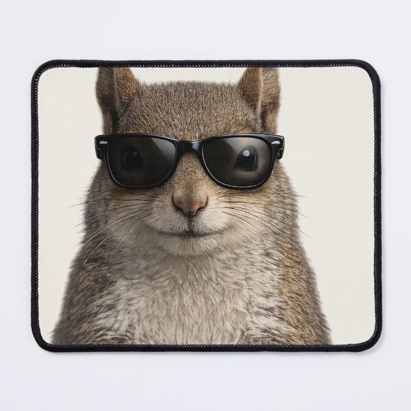 Item preview, Cool Squirrel Wearing Sunglasses Portrait designed and sold by BagFactoryUK.