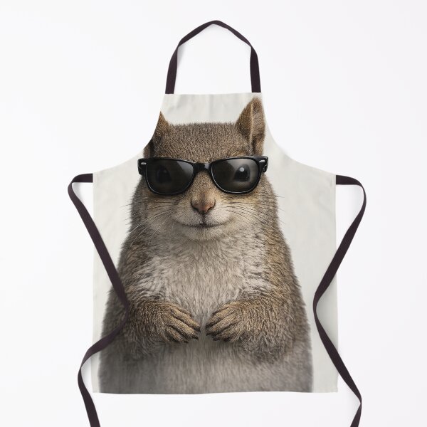 Item preview, Cool Squirrel Wearing Sunglasses Portrait designed and sold by BagFactoryUK.