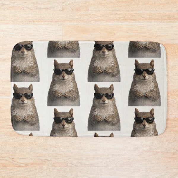 Item preview, Cool Squirrel Wearing Sunglasses Portrait designed and sold by BagFactoryUK.