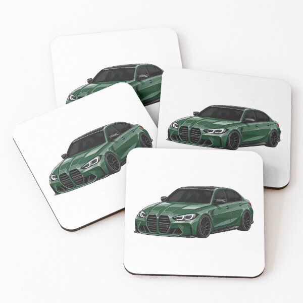 Item preview, G80 3 Competition Isle of Man Green Performance Sedan Mini Toon designed and sold by VenZolic.