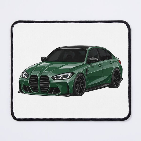 Item preview, G80 3 Competition Isle of Man Green Performance Sedan Mini Toon designed and sold by VenZolic.