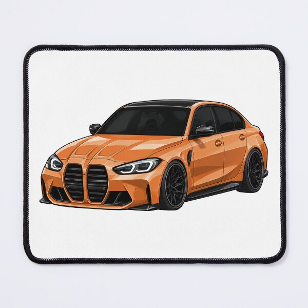 Item preview, G80 3 Competition Fire Orange Performance Sedan Mini Toon designed and sold by VenZolic.