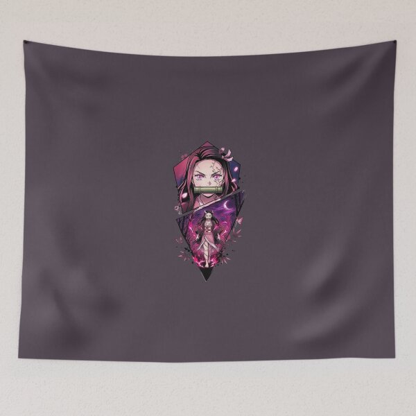 Item preview, Bamboo Muzzle Demon Girl Vintage Anime Design designed and sold by rythnazorsylli.