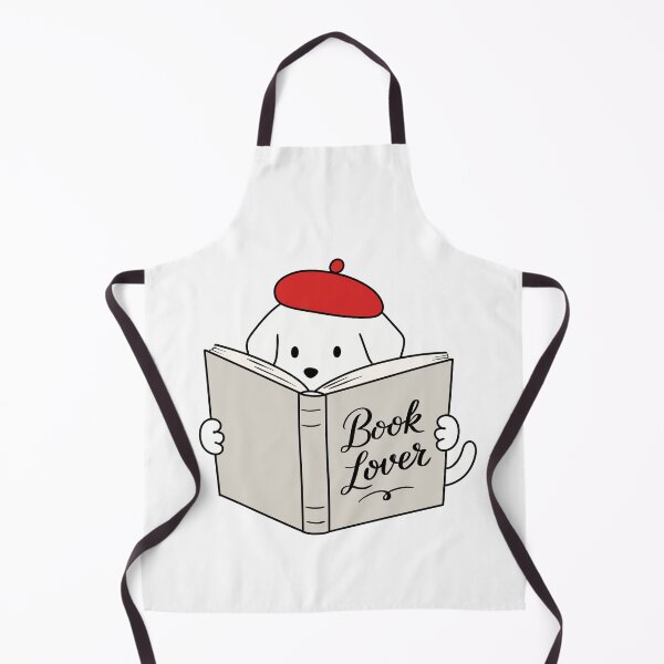 Item preview, Cute Dog Reading a Book - Book Lover Puppy designed and sold by pinkstickstore.