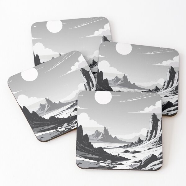 Item preview, Black and white Sci fi  designed and sold by Colorsandpixels.