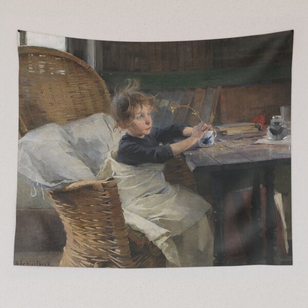 Item preview, The Convalescent by Helen Schjerfbeck designed and sold by tomorrowsart.
