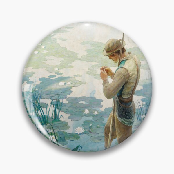 Item preview, N.C. Wyeth.Thoreau Fishing at Walden Pond designed and sold by likiska.