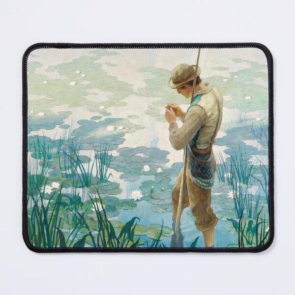 Item preview, N.C. Wyeth.Thoreau Fishing at Walden Pond designed and sold by likiska.