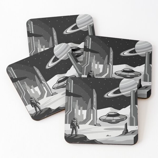 Item preview, Black and white Sci fi  designed and sold by Colorsandpixels.