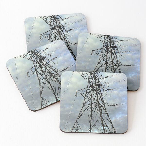 Item preview, Industrial Power High Voltage Pylon Photography designed and sold by pinkal.