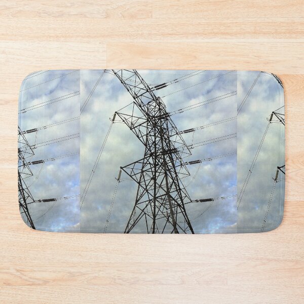 Item preview, Industrial Power High Voltage Pylon Photography designed and sold by pinkal.