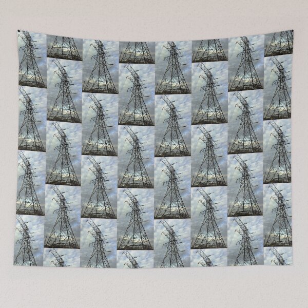 Item preview, Industrial Power High Voltage Pylon Photography designed and sold by pinkal.