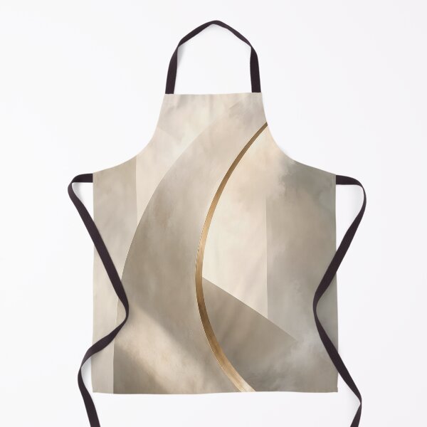 Item preview, Japandi Wall Art, Bone & Gold - Bone and Gold Arc designed and sold by Emily Print.