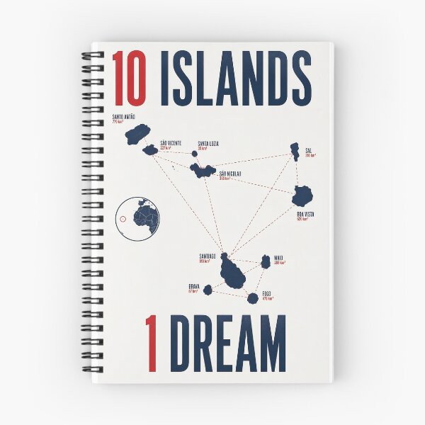 Item preview, Cape Verde 10 Islands One Dream Map Design - Type A designed and sold by Jack n' Sally's.