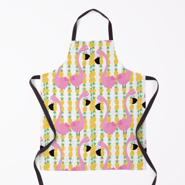 Item preview, Flamingo And Pineapple Cute Illustration By Artist Carla Daly designed and sold by Carla Daly.