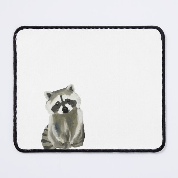 Item preview, Cute Impressionist Baby Raccoon Oil Painting Aesthetic designed and sold by JossDesign15.