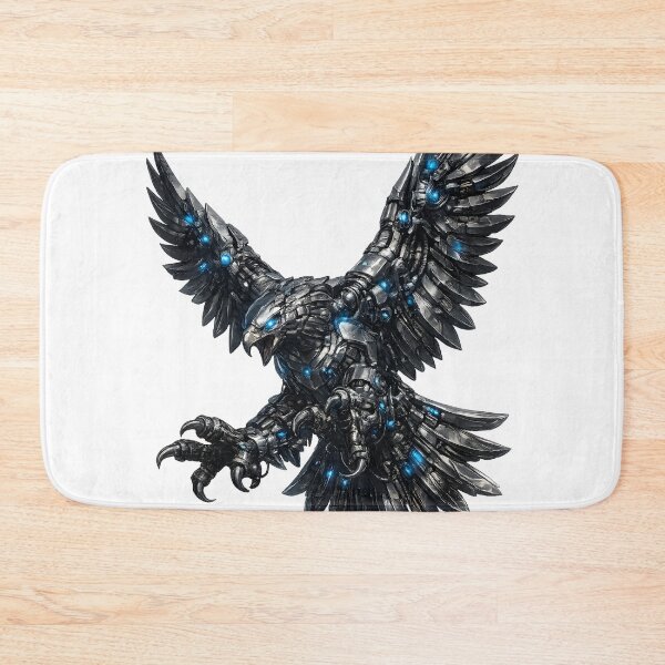 Item preview, Steel Eagle V4 – Cyberpunk Mechanical Eagle | Futuristic Metal Bird | Robotic Predator | Industrial Sci-Fi T-Shirt designed and sold by SteelCoat Studio.