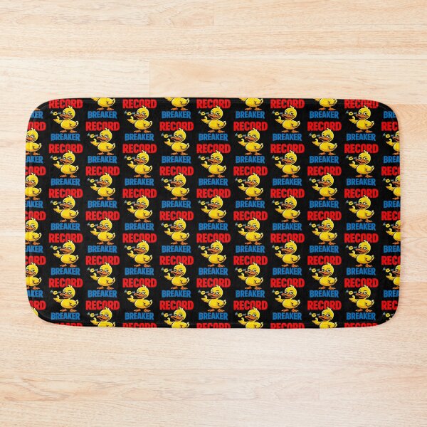 Item preview, Record Breaker Funny Duck Vinyl Music Pun Design designed and sold by TeeTimeTreasure.