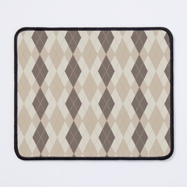 Item preview, Minimal Neutral Argyle Pattern | Japandi Scandinavian Geometric Seamless Design designed and sold by Tamas Das.