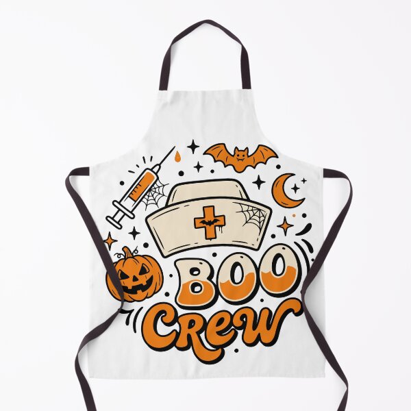 Item preview, Retro Halloween Nurse Boo Crew Vintage Medical designed and sold by fawzimorsy.