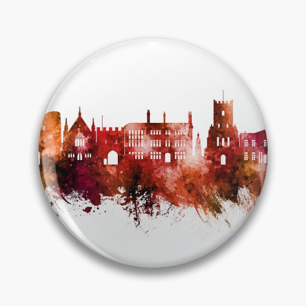 Item preview, Chepstow Wales Skyline designed and sold by ArtPrints.
