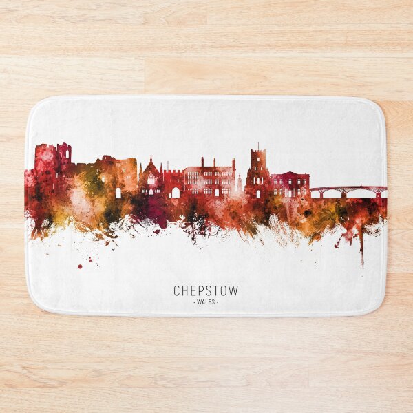 Item preview, Chepstow Wales Skyline designed and sold by ArtPrints.