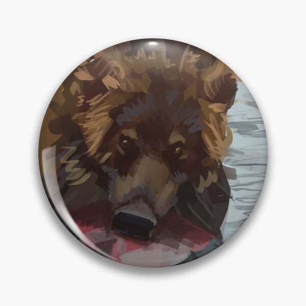 Item preview, Bear hunting in a river | Digital art painting  designed and sold by Lewtradarts.