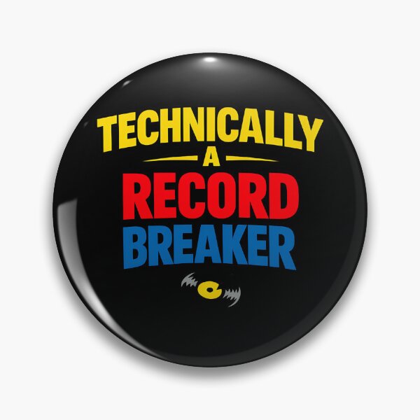 Item preview, Technically A Record Breaker Funny Vinyl Music Pun Design designed and sold by TeeTimeTreasure.