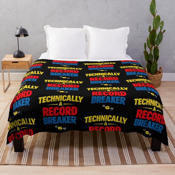 Item preview, Technically A Record Breaker Funny Vinyl Music Pun Design designed and sold by TeeTimeTreasure.