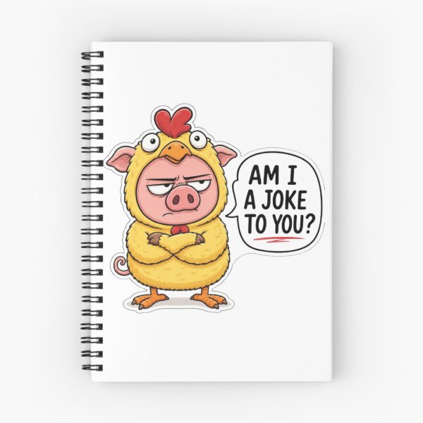 Item preview, Funny Pig Dressed As A Chicken designed and sold by Snurly.