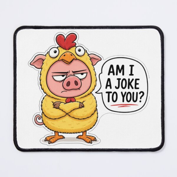 Item preview, Funny Pig Dressed As A Chicken designed and sold by Snurly.